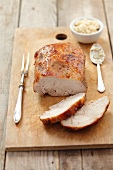 Roasted pork loin