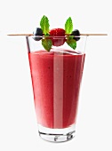 Himbeer-Heidelbeer-Smoothie