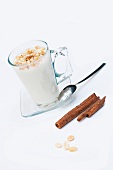 Sahlab (a hot milk drink for winter, North Africa)