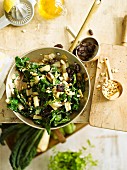 Chard with pine nuts and raisins