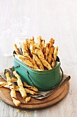 Cheddar and Thyme Twists