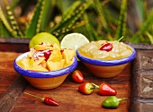 Mango- und Traubensalsa (Mexiko)