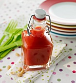 Plum and tomato ketchup