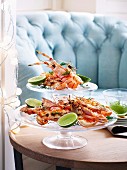 Langoustines with herb mayonnaise