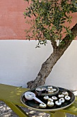 Gefüllte Artischockenherzen mit Ricotta und Kapern (Tunesien)