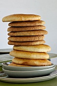 A stack of flatbread (Tunisia)