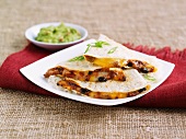 Quesadillas with beef