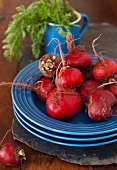 Whole Beets with Dill