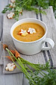 Cream of carrot soup