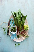 Fresh Ramps with Fiddleheads