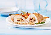 Chicken breast with cranberry filling