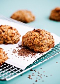 Health cakes with flax seeds