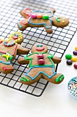 Decorated gingerbread men