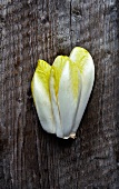 Chicory on a rustic wooden surface