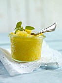 Orange granita