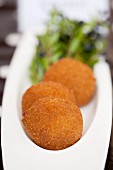 Small cheese croquettes