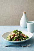 Salmon & Risoni Salad - Dill, Peas, Spring Onion, Baby Spinach Leaves