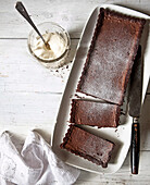 Salzig seidiger Double Chocolate Cake