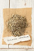 Dried wormwood (Artemisia absinthium)