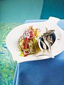 Fennel salad with sardines