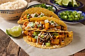 Potato and Pablano Tacos with Lime