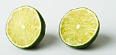 Two lime halves