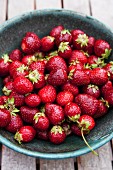 Strawberries in a bowl