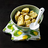 A Bowl of Curry Potato Salad