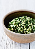 Parsley pesto with cashew nuts