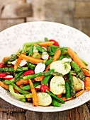 A salad, close-up, Sweden.