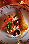Lobster with puff pastry
