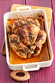 Lemon chicken with thyme