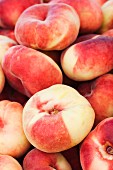 Organic Saturn Peaches from the Farmers Market