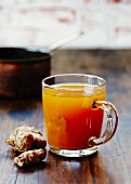 Turmeric and ginger tea