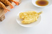 Tempura prawns with soy sauce (Japan)
