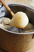 Poached pears