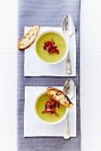 Leek and potato soup