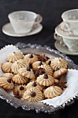 Anise cookies with chocolate chips