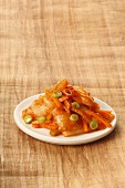 Kimchi with carrots and spring onions (Korea)