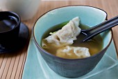 Dumpling soup