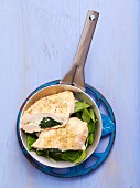 Stuffed chicken breast with feta and spinach