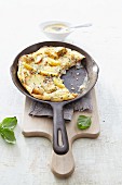 A soused herring and apple omelette