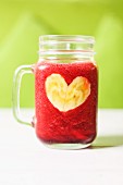 A beetroot and banana smoothie