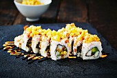 Sushi rolls with avocado (Japan)