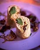 Chicken and turkey pate with morel mushrooms