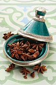 Star anise in a tagine