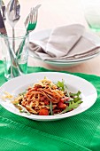 Spaghetti with mince sauce