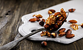 Caramelized nuts