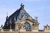 Blick auf das Dach von der Schlosskapelle (Schloss Versailles)