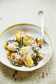 Gnocchi with sage and cheese